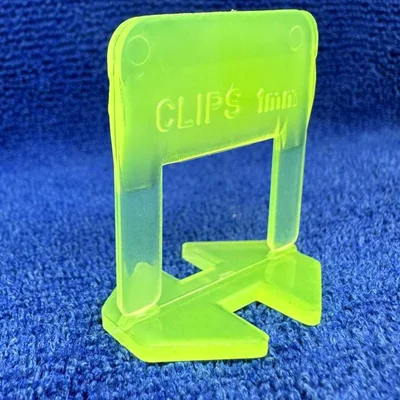 کلیپس سبز متوسط کاشی و سرامیک (بسته 100 عددی) برند هنزا